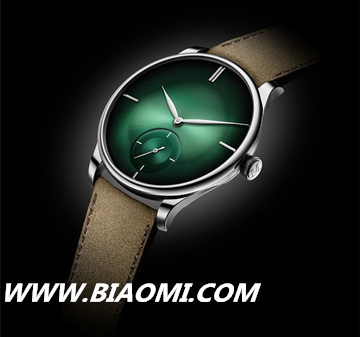 珍贵的宇宙绿：H. MOSER & CIE. 亨利慕时冒险者小秒针XL PURITY腕表3 1.jpg
