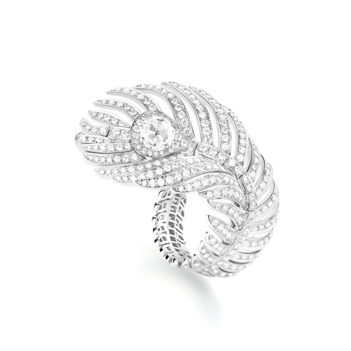 Boucheron宝诗龙Plume de Paon孔雀羽毛戒指.png