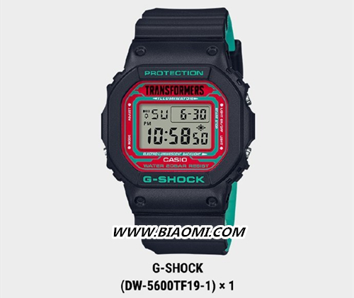 卡西欧Casio G-Shock与变形金刚联明 推出暗黑配色擎天柱 2.jpg