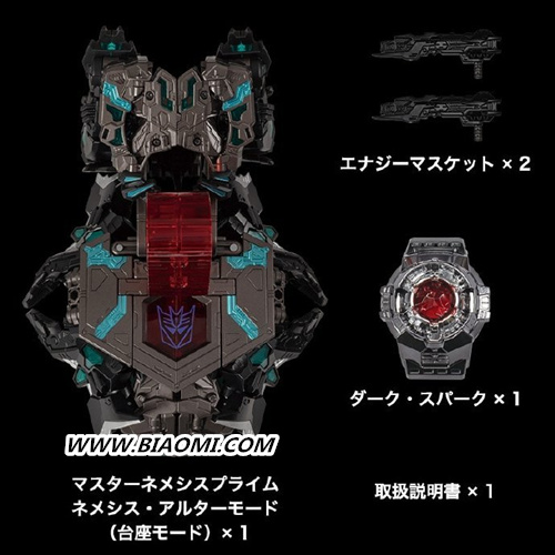  卡西欧Casio G-Shock与变形金刚联明 推出暗黑配色擎天柱 3.jpg