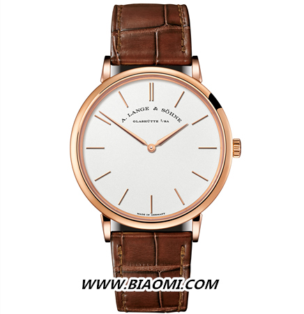 Saxonia Thin 的全新面貌 简约朗格腕表注入创新设计元素