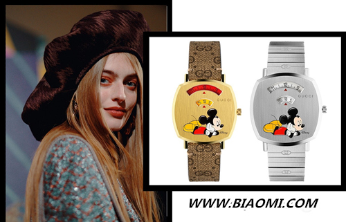 《奇妙的小森林》之张新成腕表篇——Gucci Grip系列米奇版腕表 2.jpg