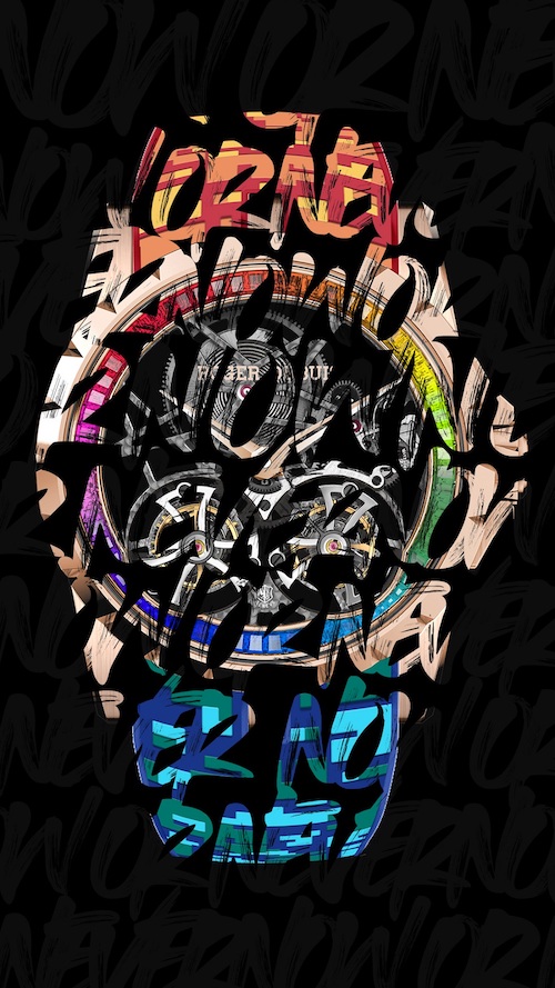 Roger Dubuis罗杰杜彼限时快闪系列Excalibur Rainbow Double Flying Tourbillon腕表 情境图1.jpg