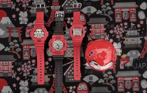 G-SHOCK 推出达摩不倒翁主题腕表 大红来袭