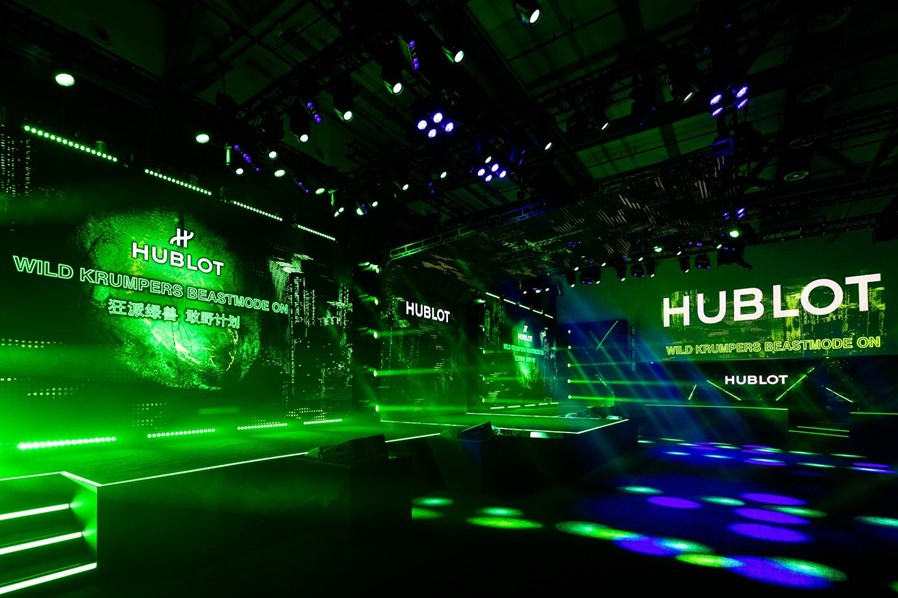 HUBLOT宇舶表“狂派绿兽 敢野计划” 新品发布派对现场图 (1)_副本_副本.jpg