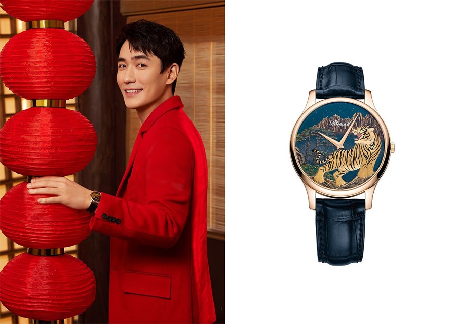 Chopard萧邦品牌大使朱一龙佩戴Chopard萧邦臻品 亮相2022年央视春节晚会