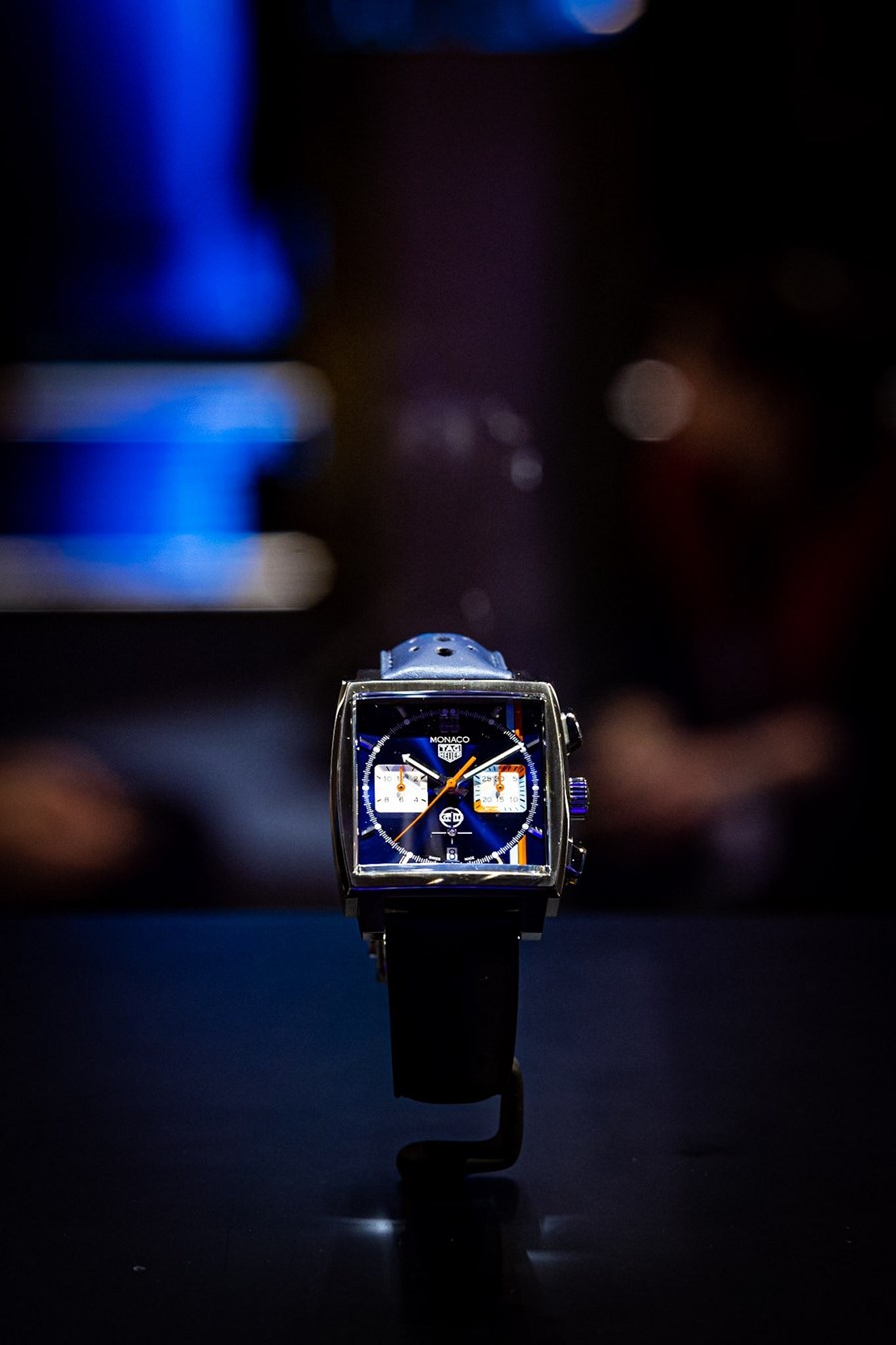 1.传奇再现 TAG HEUER泰格豪雅推出全新摩纳哥系列（MONACO）海湾石油（GULF）特别版腕表_副本.jpg