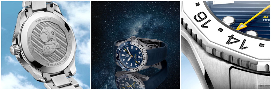 6. TAG HEUER泰格豪雅耀目发布竞潜系列（AQUARACER）PROFESSIONAL 300两地时腕表_副本.jpg