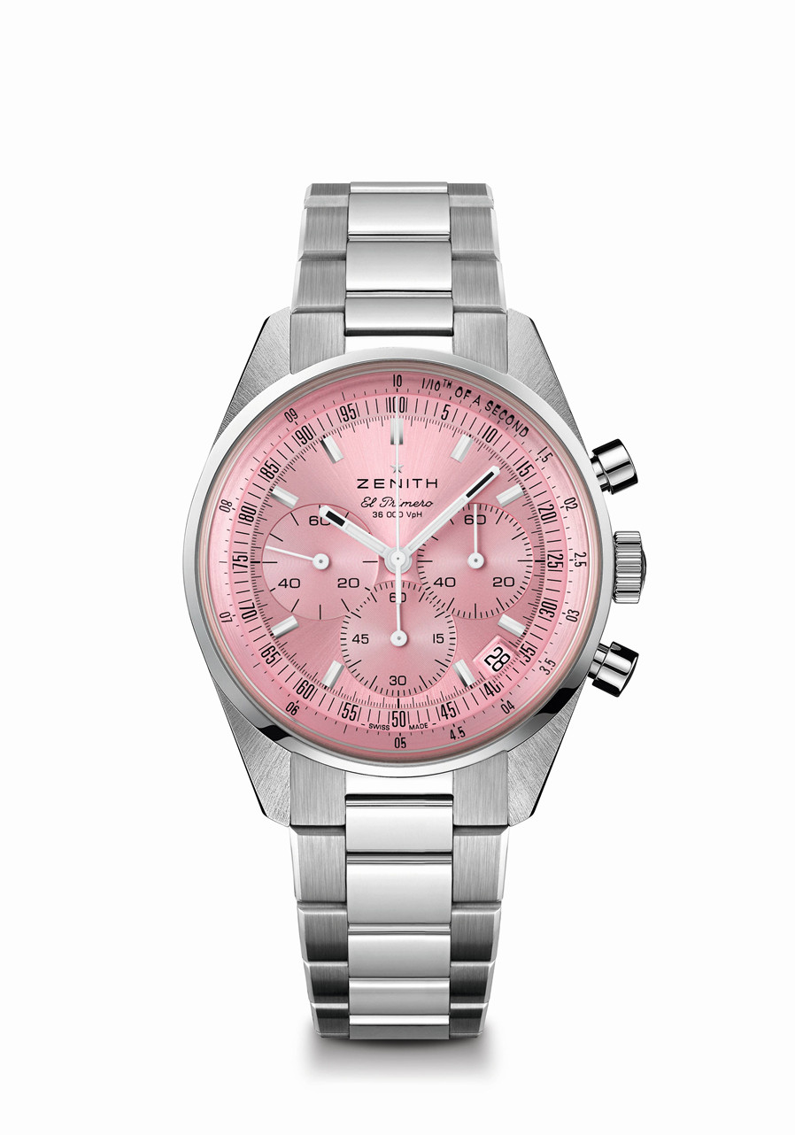 ZENITH真力时CHRONOMASTER旗舰系列Original腕表Pink特别版 型号：03.3202.360033.M3200.jpg
