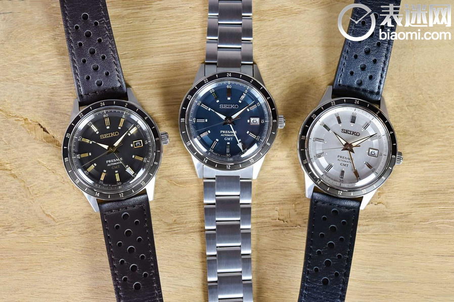 精工推出Presage Style 60’s GMT腕表