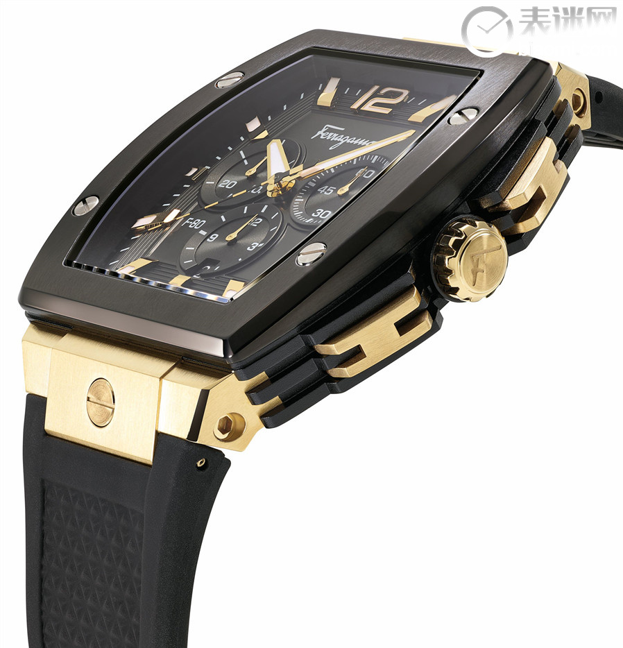 F-80 Tonneau Chrono腕表橡胶表带款 图3.jpg