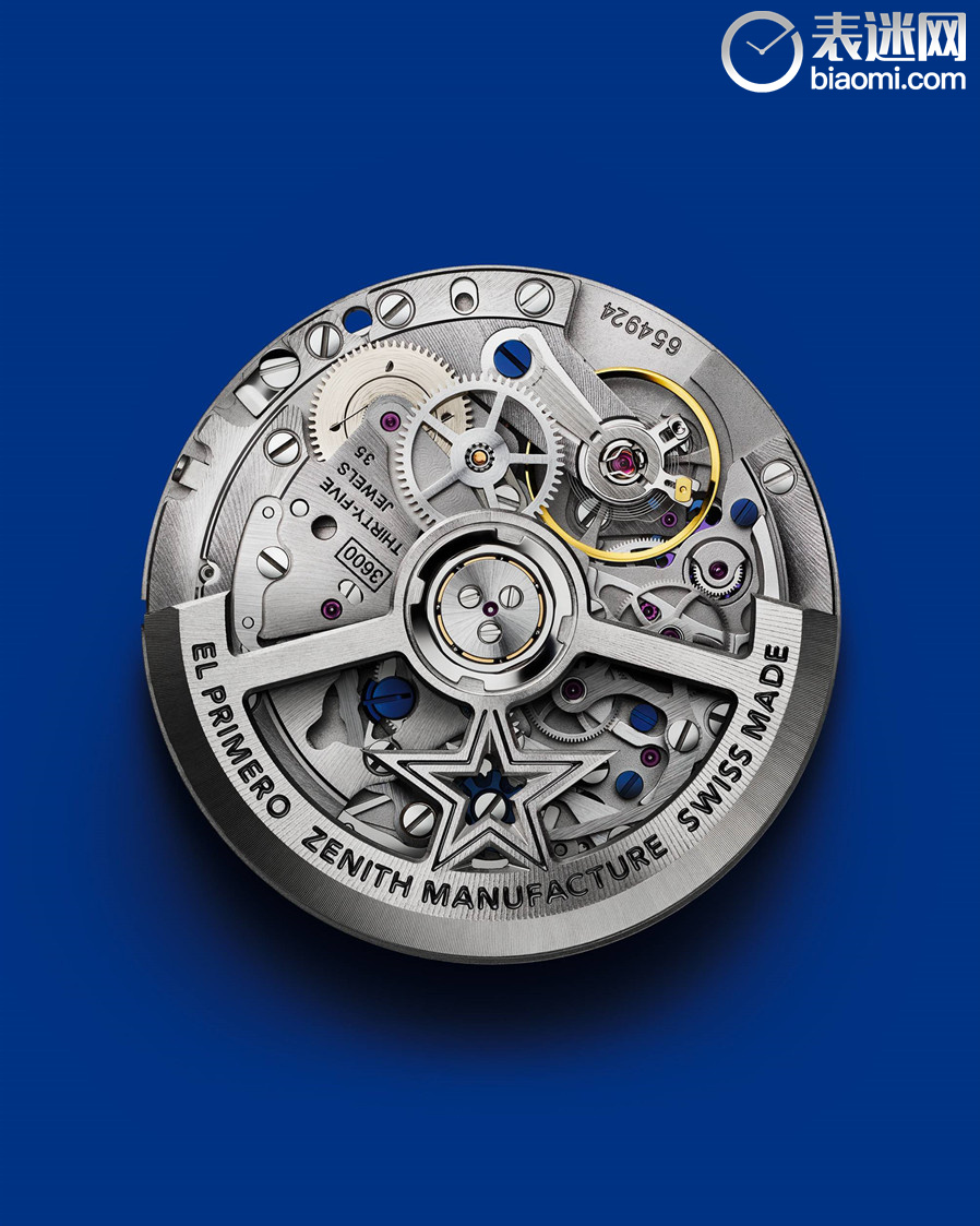 ZENITH真力时CHRONOMASTER旗舰系列Original腕表复兴款搭载El Primero 3600型高振频计时机芯动力储存延长至60小时.jpg