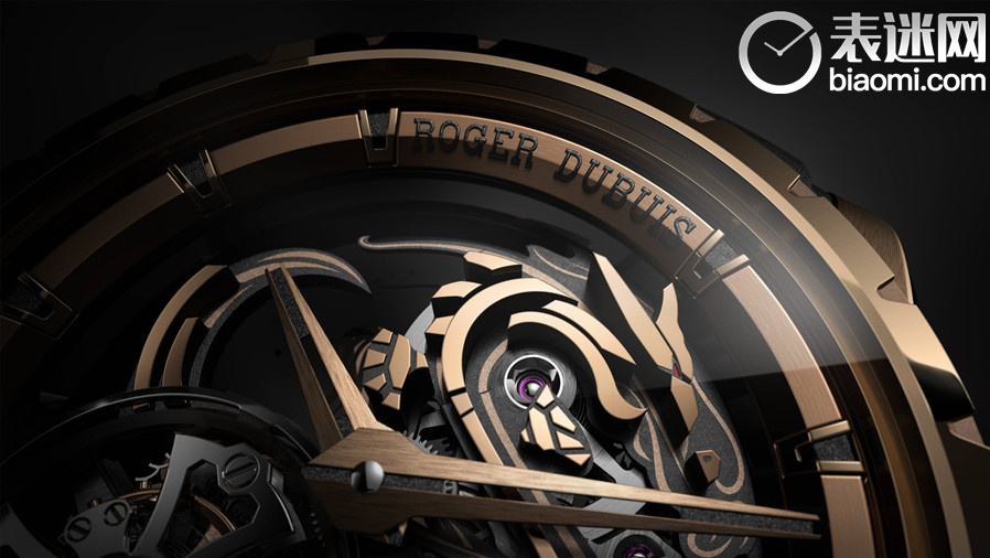 罗杰杜彼Roger Dubuis王者系列单飞行陀飞轮龙年限量腕表-2.jpg