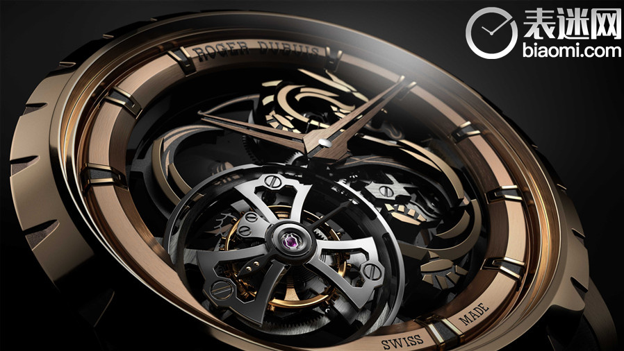 罗杰杜彼Roger Dubuis王者系列单飞行陀飞轮龙年限量腕表-3.jpg
