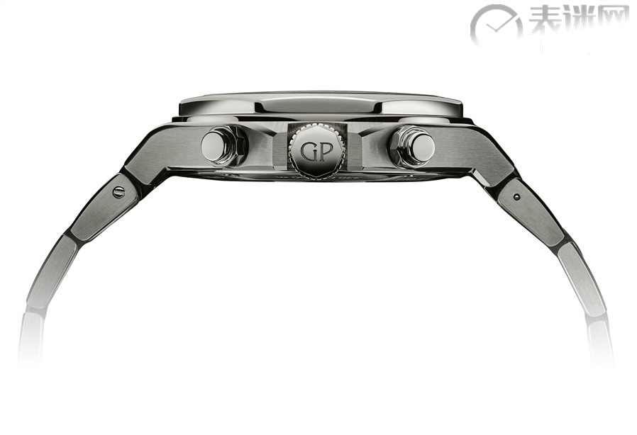 3、GP芝柏表Laureato桂冠系列钛金属计时码表 型号：81020-21-3263-1CM_表侧图.jpg