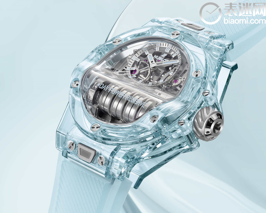 HUBLOT宇舶表重磅发布BIG BANG MP-11 14天动力储存水蓝色蓝宝石腕表