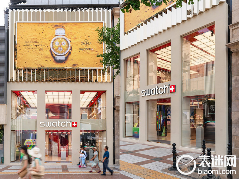 瑞士斯沃琪北京王府井店焕新启幕，玩趣色彩尽释弥新主张