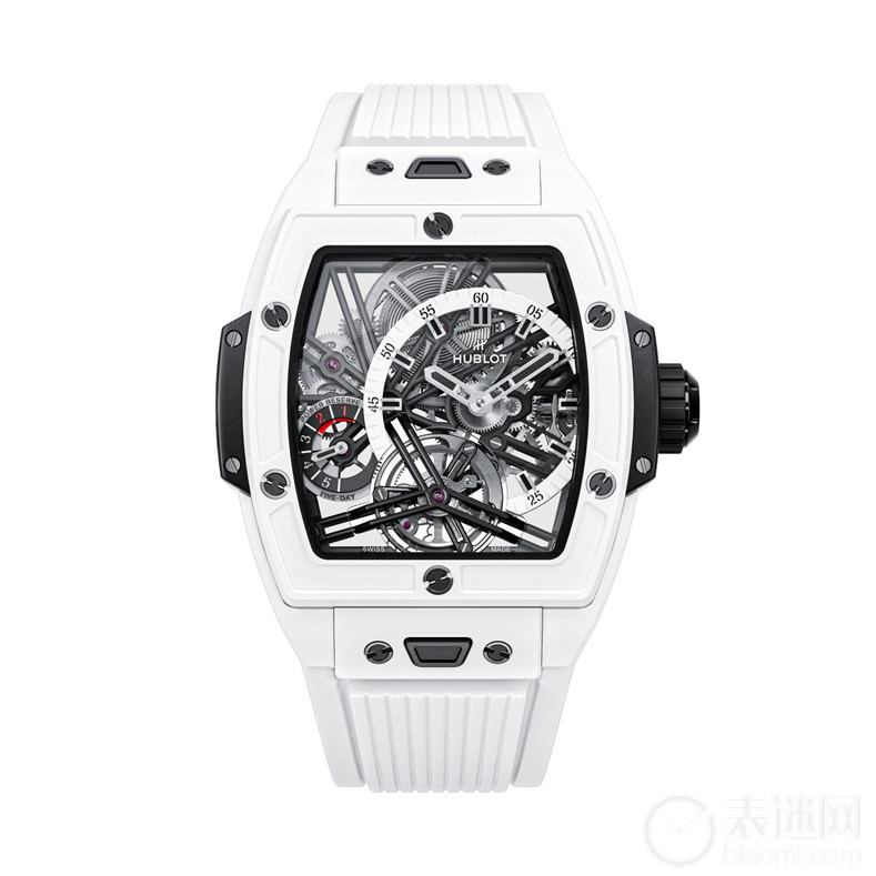 HUBLOT宇舶表BIG BANG 灵魂陀飞轮5天动力储存白色陶瓷腕表_白底图.jpg
