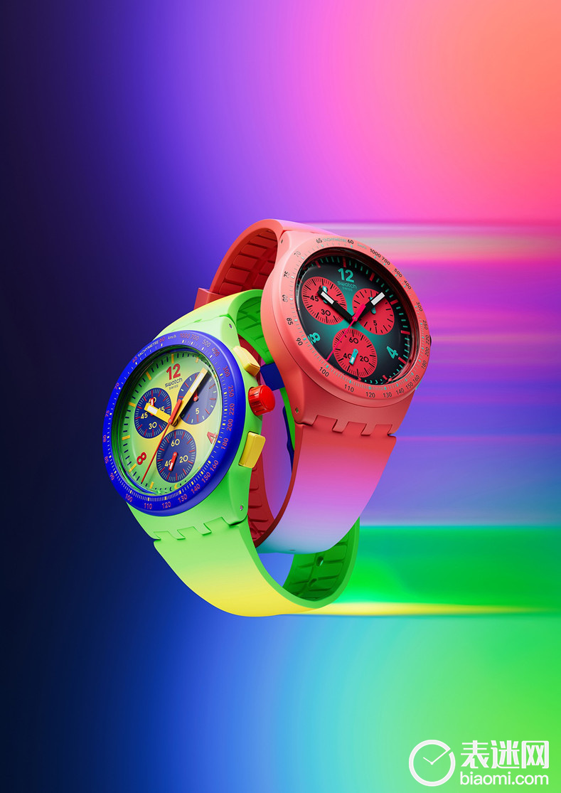 斯沃琪隆重推出全新 Swatch ESSENTIALS 系列腕表，万花筒式提振心情的必备腕表