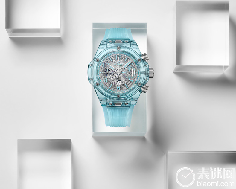 至纯之蓝：HUBLOT宇舶表重磅发布BIG BANG UNICO水蓝色蓝宝石腕表