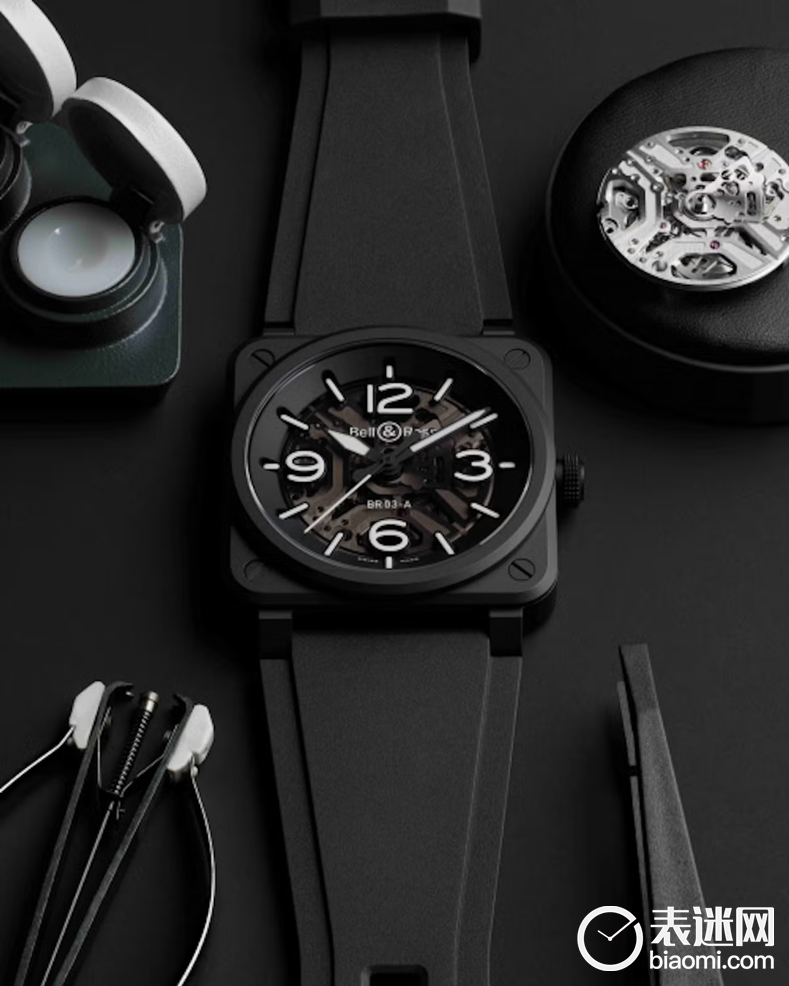 BELL & ROSS 柏莱士发布 BR-03 Skeleton 腕表