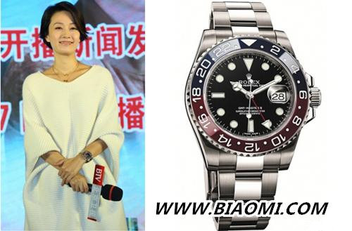 马伊琍和李宇春不同风格的两人 戴起手表来都很霸气 3.jpg