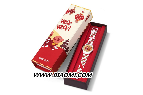 鸿运当头腕表红——王俊凯佩戴Swatch生肖特别款 2.jpg