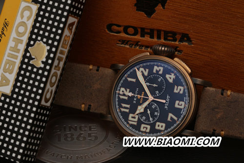 真力时携手Cohiba重磅推出Pilot Type 20特别款腕表 5.jpg 真力时携手Cohiba重磅推出Pilot Type 20特别款腕表 5.jpg