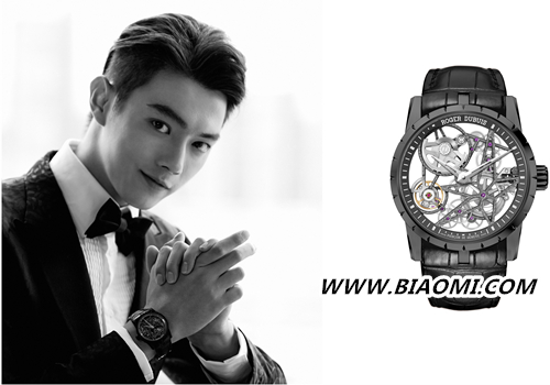 许凯与吴谨言佩戴Roger Dubuis罗杰杜彼腕表 5.jpg