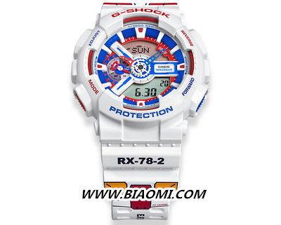 卡西欧与万代合作推出 G-Shock 高达 40 周年特别款 2.jpg