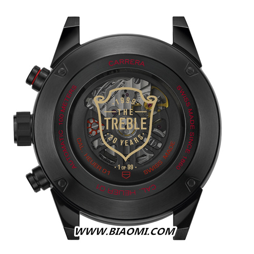 TAG Heuer泰格豪雅发布曼联三冠王纪念腕表 4.jpg
