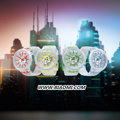 Swatch 推出 OPENSUMMER 彩虹腕表 刘柏辛帅气演绎 1.jpg