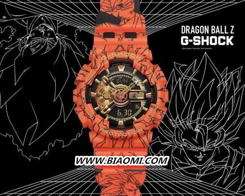 卡西欧G-Shock与Dragon Ball Z龙珠推出新款联名手表 1.jpg