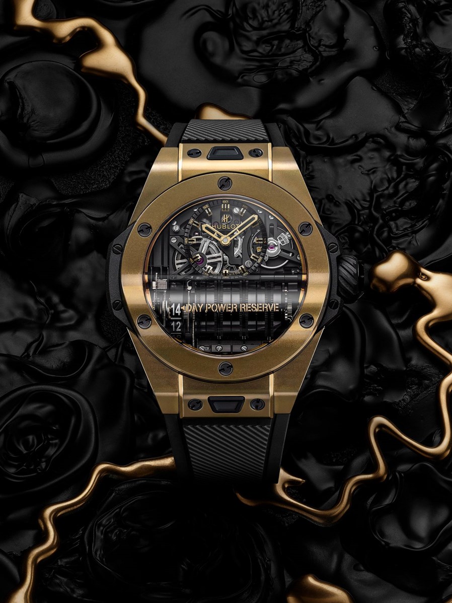 HUBLOT宇舶表Big Bang MP-11 14天动力储存魔力金腕表.jpg