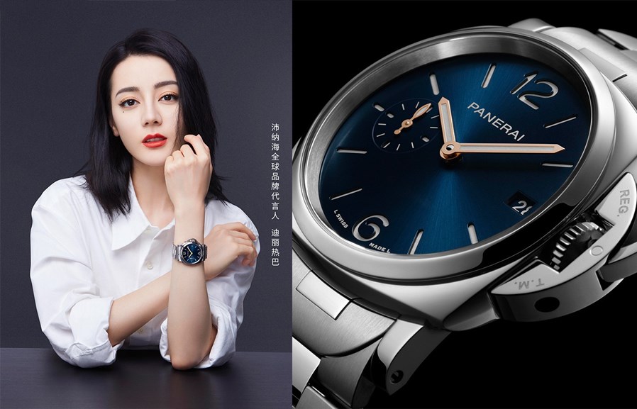 沛纳海首位女性全球品牌代言人迪丽热巴之一.jpg