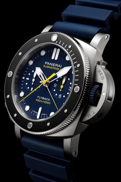 3. 沛纳海SUBMERSIBLE CHRONO FLYBACK潜行系列迈克·霍恩特别版腕表 - 47毫米（PAM01291) _情景图_副本.jpg