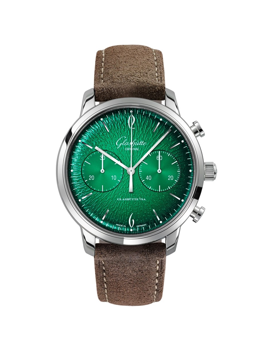Glashütte Original_1-39-34-05-22-04_Sixties_Chronograph_Green_Front_RGB_副本.jpg