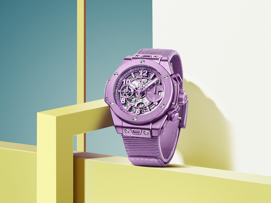 HUBLOT宇舶表Big Bang Unico夏日炫紫腕表(1).jpg
