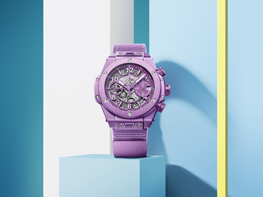 HUBLOT宇舶表Big Bang Unico夏日炫紫腕表(2).jpg