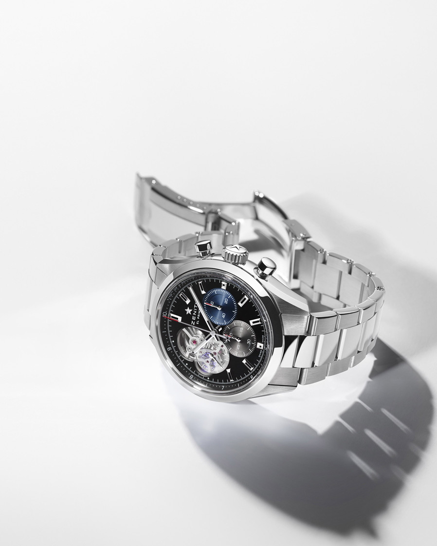 全新ZENITH真力时CHRONOMASTER旗舰系列 Open开心腕表伴随他分分秒秒肆意穿梭.jpg
