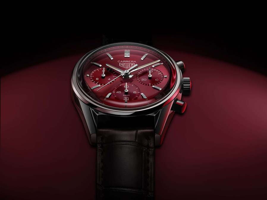 1. TAG HEUER泰格豪雅重磅发布卡莱拉系列（CARRERA）红色表盘限量版腕表.jpg