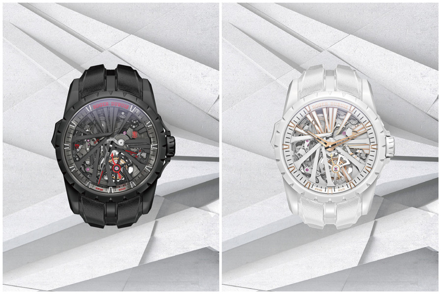 3.罗杰杜彼Roger Dubuis魔音三问黑色DLC涂层钛合金款腕表_副本.jpg