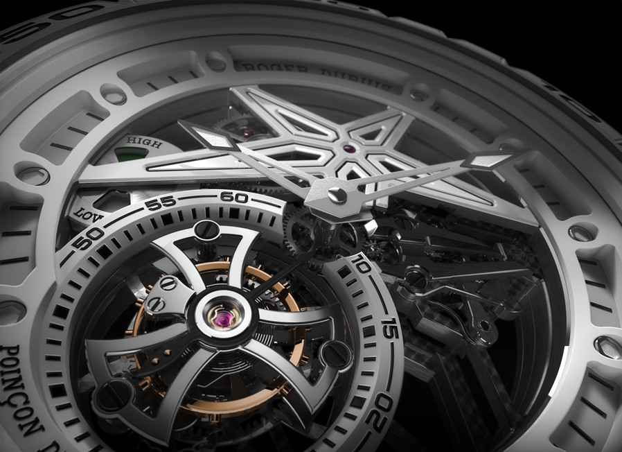 2.罗杰杜彼 Roger Dubuis王者竞速系列倍耐力单飞行陀飞轮腕表.jpg