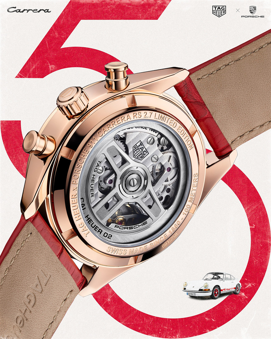 9. TAG HEUER泰格豪雅携手保时捷推出两款限量版腕表 致敬保时捷911 CARRERA RS 2.7.jpg