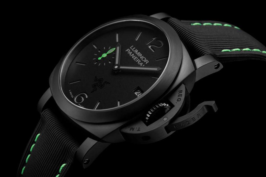 3.沛纳海Luminor Quaranta Razer庐米诺系列雷蛇特别版腕表 - 40毫米(PAM01353)_情景图.jpg
