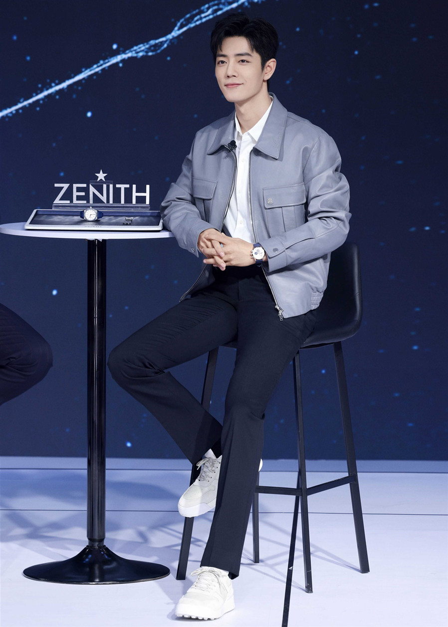 ZENITH真力时品牌代言人肖战佩戴CHRONOMASTER旗舰系列Open开心腕表亮相.jpg ZENITH真力时品牌代言人肖战佩戴CHRONOMASTER旗舰系列Open开心腕表亮相.jpg