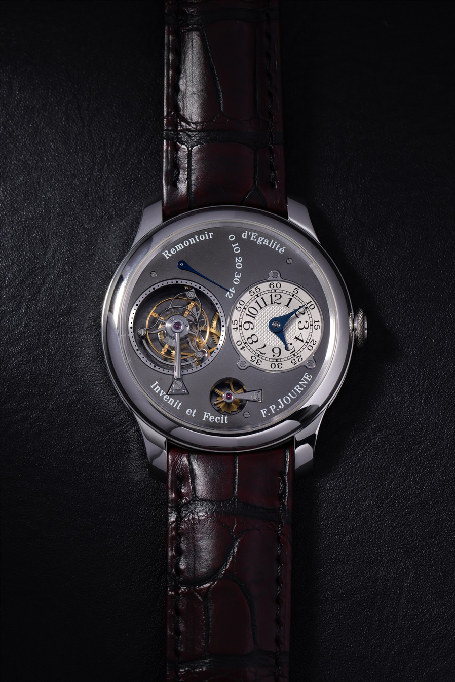 F.P.JOURNE RUTHENIUM钌金属系列 TOURBILLON SOUVERAIN陀飞轮腕表_图1.jpg F.P.JOURNE RUTHENIUM钌金属系列 TOURBILLON SOUVERAIN陀飞轮腕表_图1.jpg
