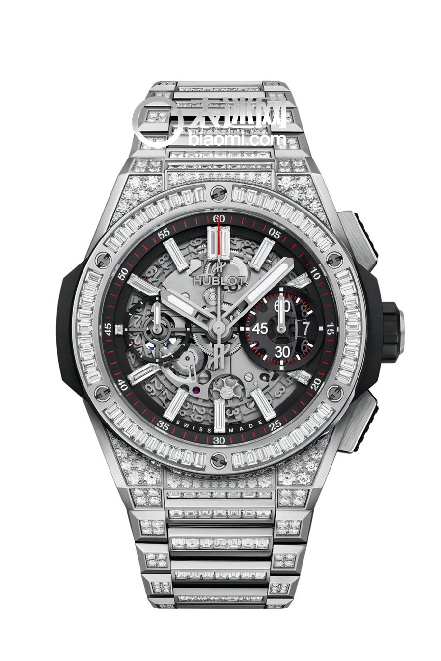HUBLOT 宇舶表BIG BANG INTEGRATED 一体式钛金属珠宝腕表_副本.jpg