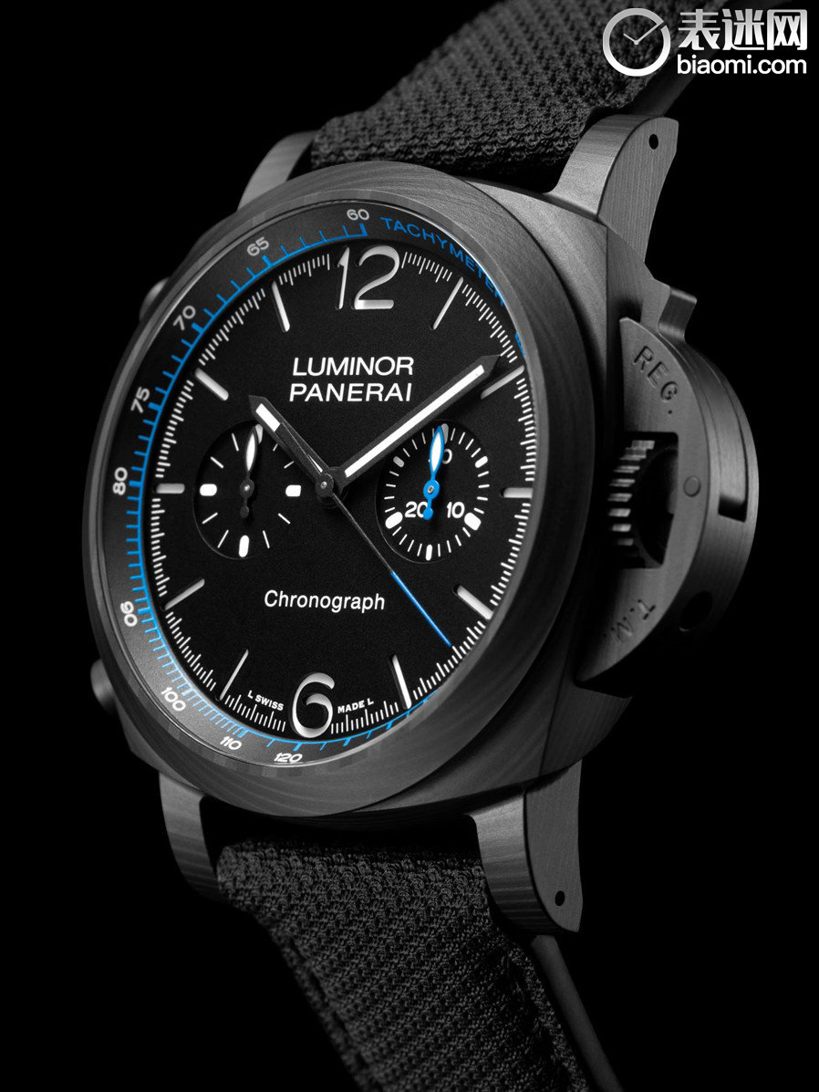 3.沛纳海Luminor Chrono Carbotech™庐米诺系列碳纤维计时腕表 - 44毫米(PAM01219)_情景图.jpg