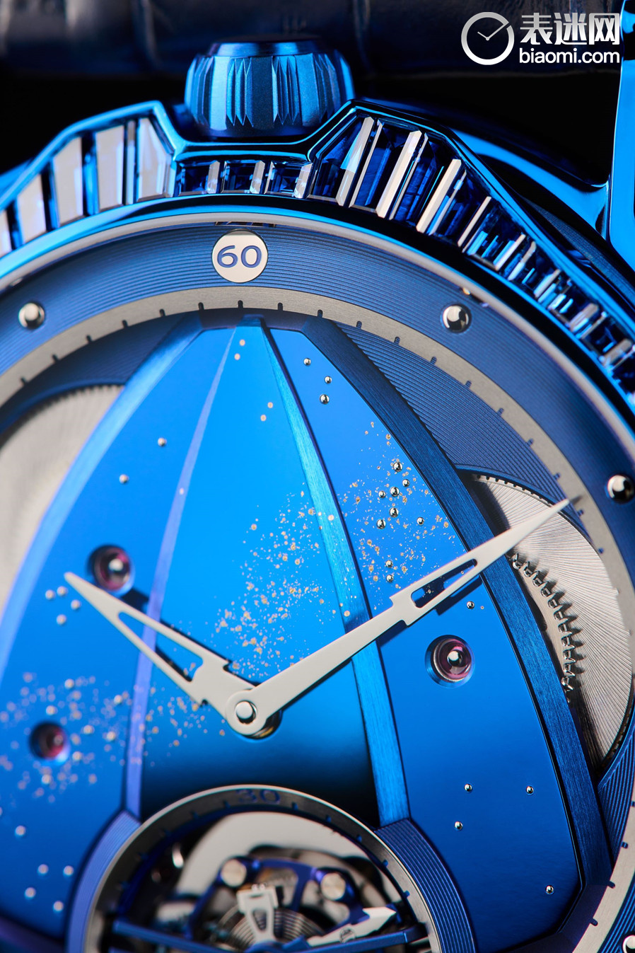 De Bethune DB28XP Kind of Blue Tourbillon Sapphire腕表 图5.jpg De Bethune DB28XP Kind of Blue Tourbillon Sapphire腕表 图5.jpg